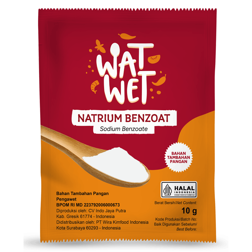 NATRIUM BENZOAT SACHET 10 Gr-WatWet Indonesia