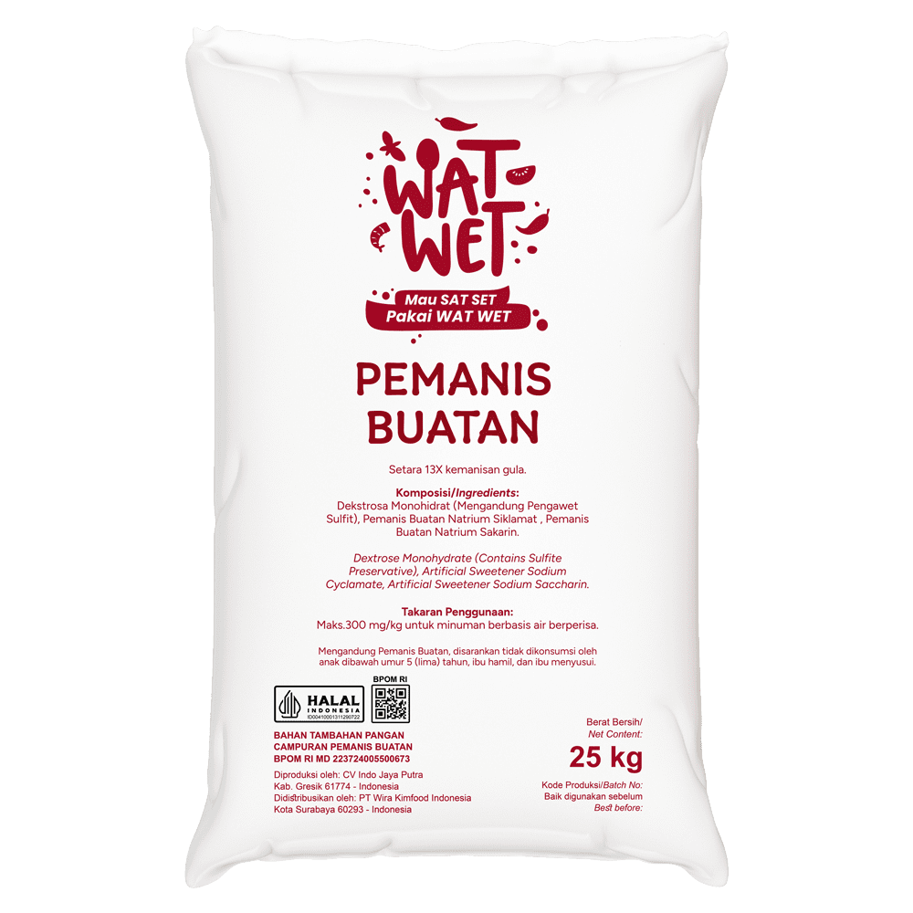 PEMANIS BUATAN SAK 25 Kg-WatWet Indonesia
