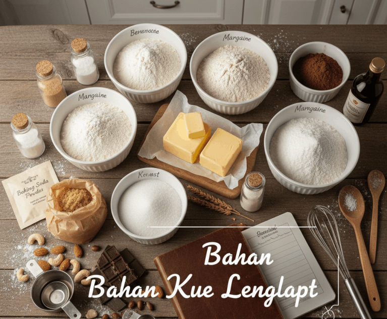 Panduan Bahan Kue Lengkap: Rahasia Sukses Baking untuk Pemula dan Profesional WatWet Indonesia